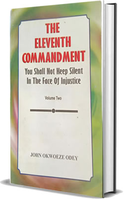 The Eleventh Commandment:You Shall  Not Keep Silent In The Face Of Injustice 2